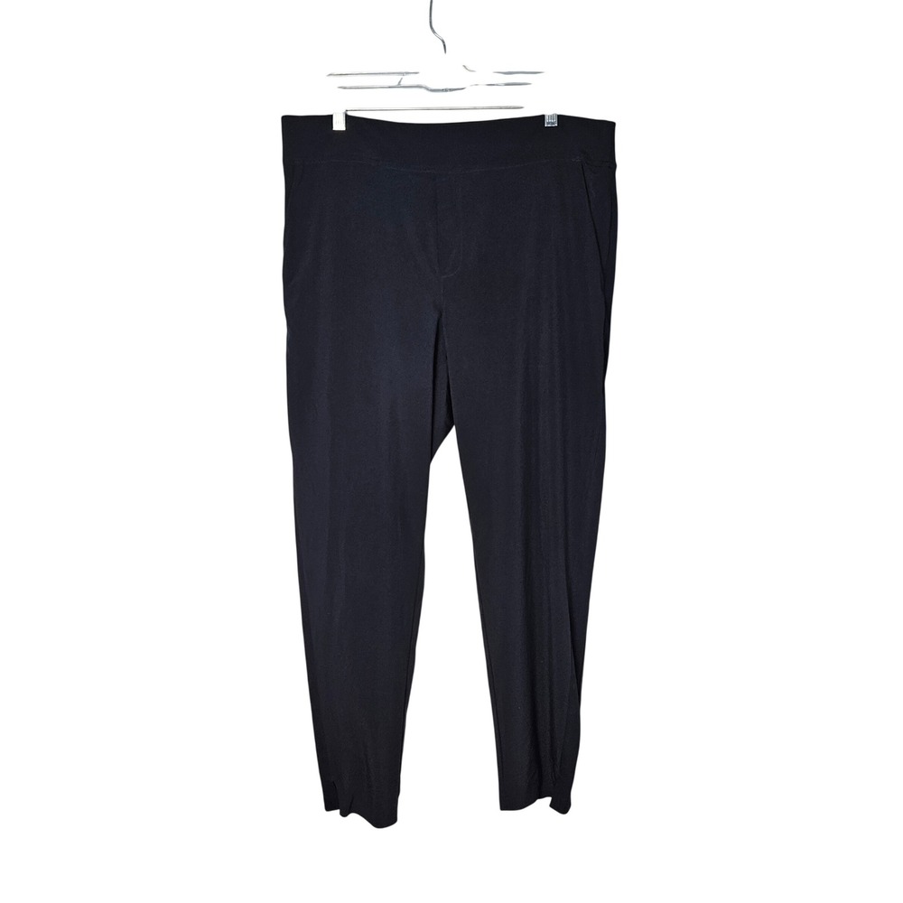 Athleta Blue Brooklyn Ankle Pants Womens Size 14 Athleisure